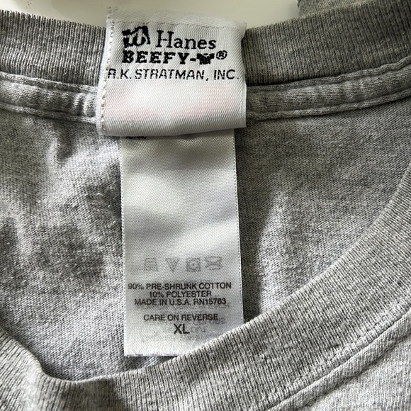 Vintage Harley Davidson Myrtle Beach Hanes BEEFY tee size XL - Picture 7 of 7